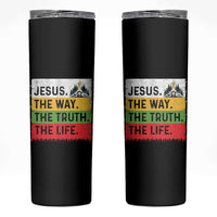 Jesus Christian Skinny Tumbler The Way The Truth The Life Nativity Scene - Wonder Print Shop