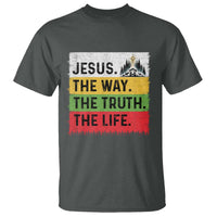 Jesus Christian T Shirt The Way The Truth The Life Nativity Scene - Wonder Print Shop