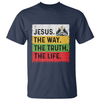 Jesus Christian T Shirt The Way The Truth The Life Nativity Scene - Wonder Print Shop