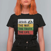 Jesus Christian T Shirt For Women The Way The Truth The Life Nativity Scene - Wonder Print Shop
