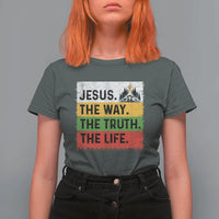 Jesus Christian T Shirt For Women The Way The Truth The Life Nativity Scene - Wonder Print Shop