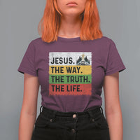 Jesus Christian T Shirt For Women The Way The Truth The Life Nativity Scene - Wonder Print Shop