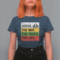 Jesus Christian T Shirt For Women The Way The Truth The Life Nativity Scene - Wonder Print Shop