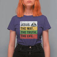 Jesus Christian T Shirt For Women The Way The Truth The Life Nativity Scene - Wonder Print Shop
