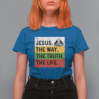 Jesus Christian T Shirt For Women The Way The Truth The Life Nativity Scene - Wonder Print Shop