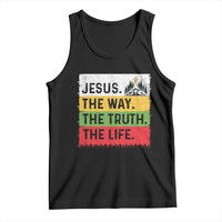 Jesus Christian Tank Top The Way The Truth The Life Nativity Scene - Wonder Print Shop