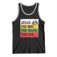 Jesus Christian Tank Top The Way The Truth The Life Nativity Scene - Wonder Print Shop