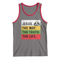 Jesus Christian Tank Top The Way The Truth The Life Nativity Scene - Wonder Print Shop