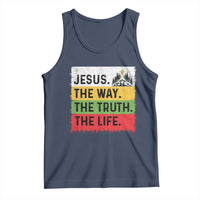 Jesus Christian Tank Top The Way The Truth The Life Nativity Scene - Wonder Print Shop