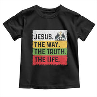 Jesus Christian Toddler T Shirt The Way The Truth The Life Nativity Scene - Wonder Print Shop