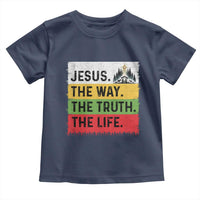 Jesus Christian Toddler T Shirt The Way The Truth The Life Nativity Scene - Wonder Print Shop