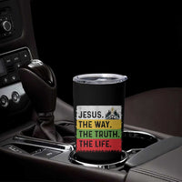 Jesus Christian Tumbler Cup The Way The Truth The Life Nativity Scene - Wonder Print Shop