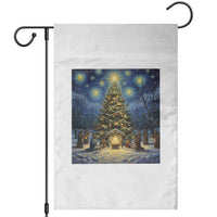 Nativity Scene Garden Flag Christmas Starry Night Christian Jesus Baby Jesus Holiday - Wonder Print Shop