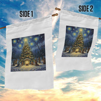 Nativity Scene Garden Flag Christmas Starry Night Christian Jesus Baby Jesus Holiday - Wonder Print Shop