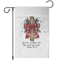 Jesus Christian Garden Flag Cross Bible Verse Inspirational Christmas - Wonder Print Shop
