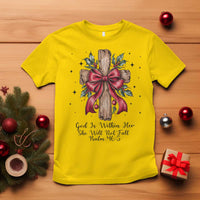 Jesus Christian T Shirt Cross Bible Verse Inspirational Christmas - Wonder Print Shop