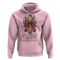 Jesus Christian Hoodie Cross Bible Verse Inspirational Christmas - Wonder Print Shop