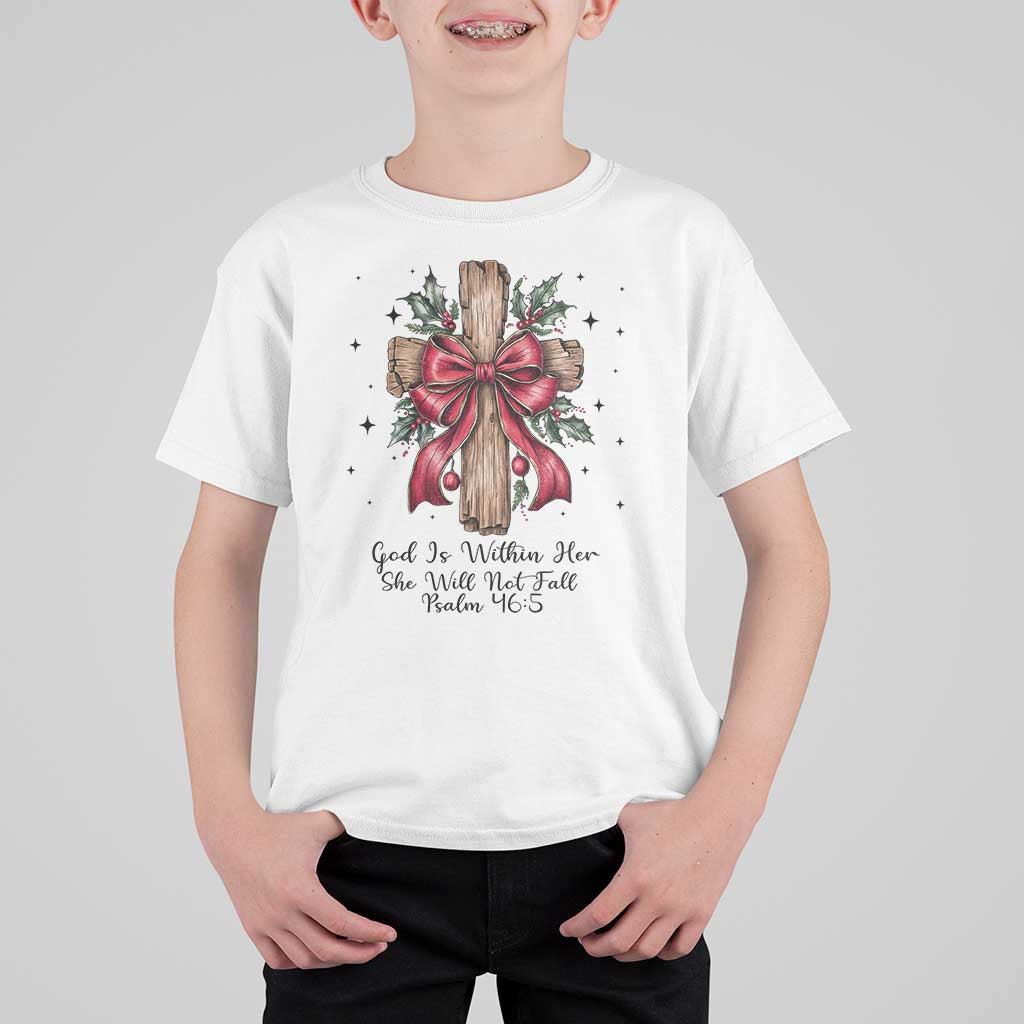 Jesus Christian T Shirt For Kid Cross Bible Verse Inspirational Christmas - Wonder Print Shop