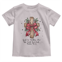 Jesus Christian Toddler T Shirt Cross Bible Verse Inspirational Christmas - Wonder Print Shop