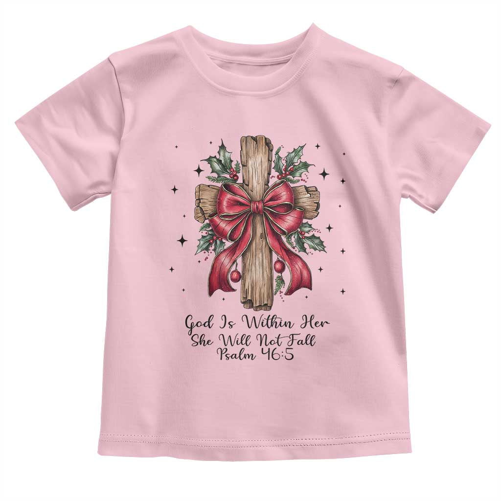 Jesus Christian Toddler T Shirt Cross Bible Verse Inspirational Christmas - Wonder Print Shop