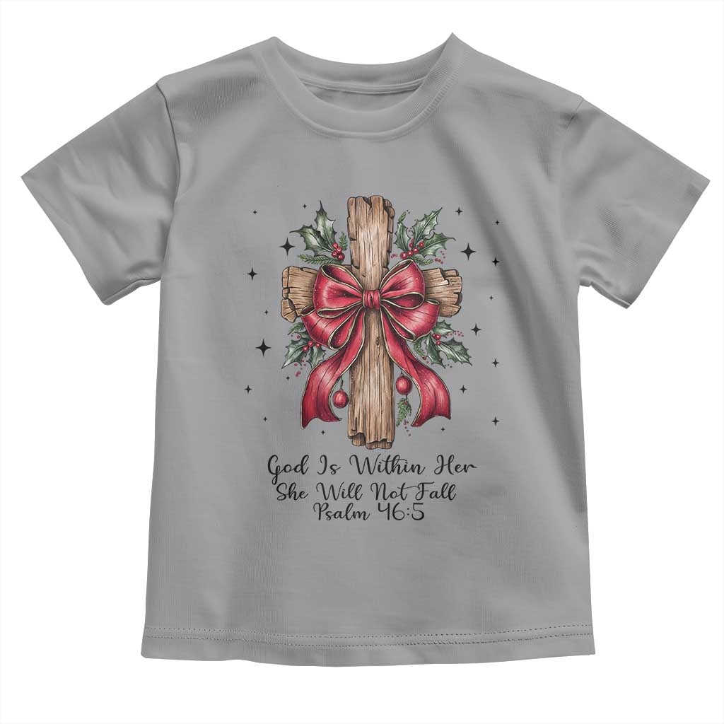 Jesus Christian Toddler T Shirt Cross Bible Verse Inspirational Christmas - Wonder Print Shop