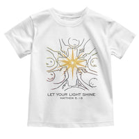 Jesus Christian Toddler T Shirt Let Your Light Shine Matthew 5:16 - Wonder Print Shop
