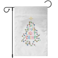 Jesus Christmas Garden Flag Let Your Light Shine Matthew 5:16 - Wonder Print Shop