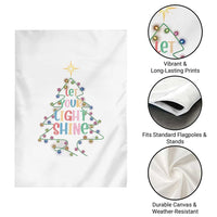 Jesus Christmas Garden Flag Let Your Light Shine Matthew 5:16 - Wonder Print Shop