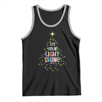 Jesus Christmas Tank Top Let Your Light Shine Matthew 5:16 - Wonder Print Shop