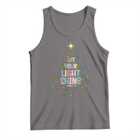 Jesus Christmas Tank Top Let Your Light Shine Matthew 5:16 - Wonder Print Shop