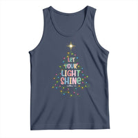Jesus Christmas Tank Top Let Your Light Shine Matthew 5:16 - Wonder Print Shop