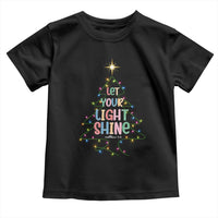 Jesus Christmas Toddler T Shirt Let Your Light Shine Matthew 5:16 - Wonder Print Shop