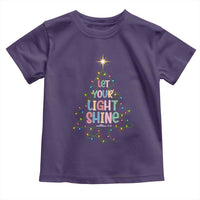 Jesus Christmas Toddler T Shirt Let Your Light Shine Matthew 5:16 - Wonder Print Shop