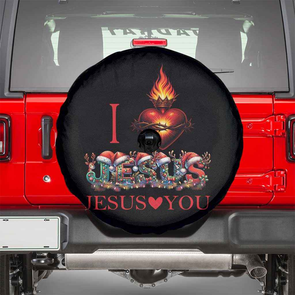 Jesus Christian Christmas Spare Tire Cover Cross Bible Verse Faith Love - Wonder Print Shop