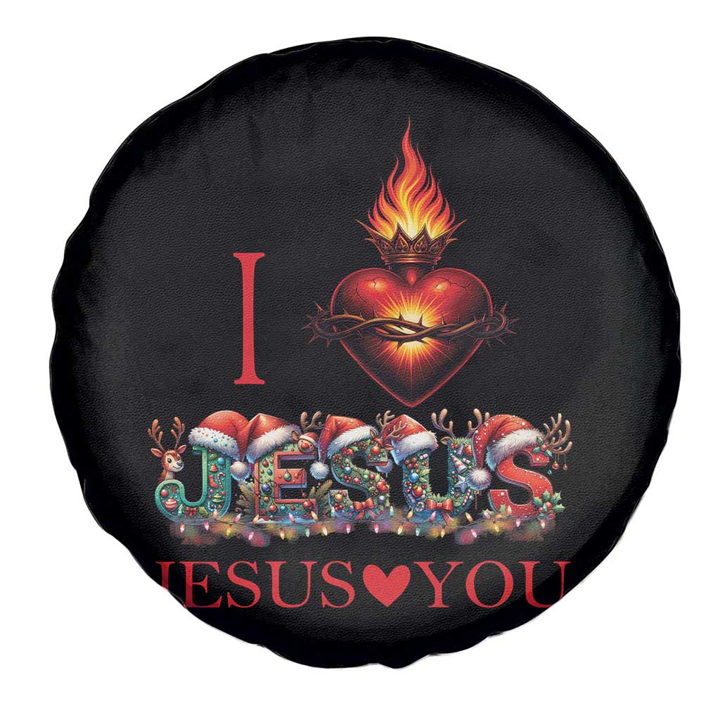 Jesus Christian Christmas Spare Tire Cover Cross Bible Verse Faith Love - Wonder Print Shop