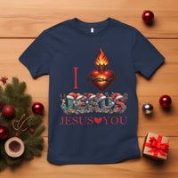 Jesus Christian Christmas T Shirt Cross Bible Verse Faith Love - Wonder Print Shop