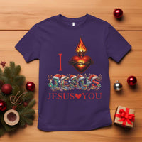 Jesus Christian Christmas T Shirt Cross Bible Verse Faith Love - Wonder Print Shop
