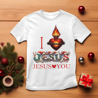 Jesus Christian Christmas T Shirt Cross Bible Verse Faith Love - Wonder Print Shop