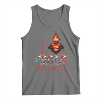 Jesus Christian Christmas Tank Top Cross Bible Verse Faith Love - Wonder Print Shop