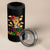 Funny Mexican Cat Christmas 4 in 1 Can Cooler Tumbler Feliz Navidad Sombrero Kitty Xmas - Wonder Print Shop