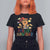 Funny Mexican Cat Christmas T Shirt For Women Feliz Navidad Sombrero Kitty Xmas - Wonder Print Shop