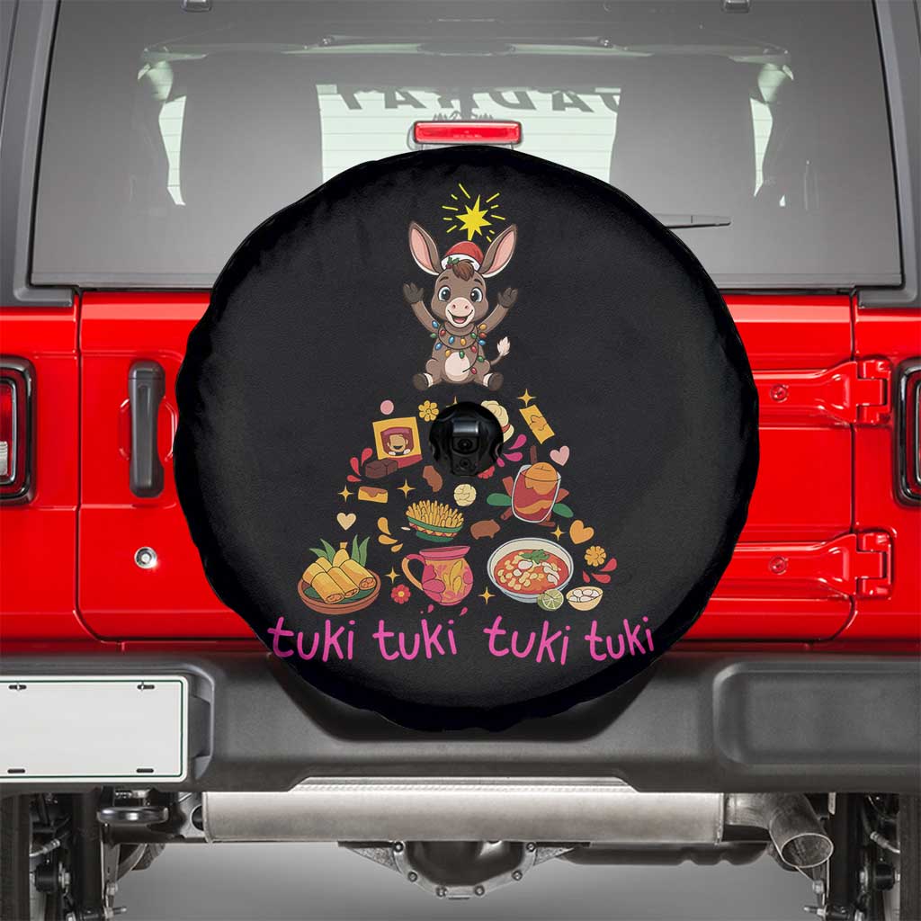 Mi Burrito Sabanero Spare Tire Cover Donkey Mexican Christmas - Wonder Print Shop