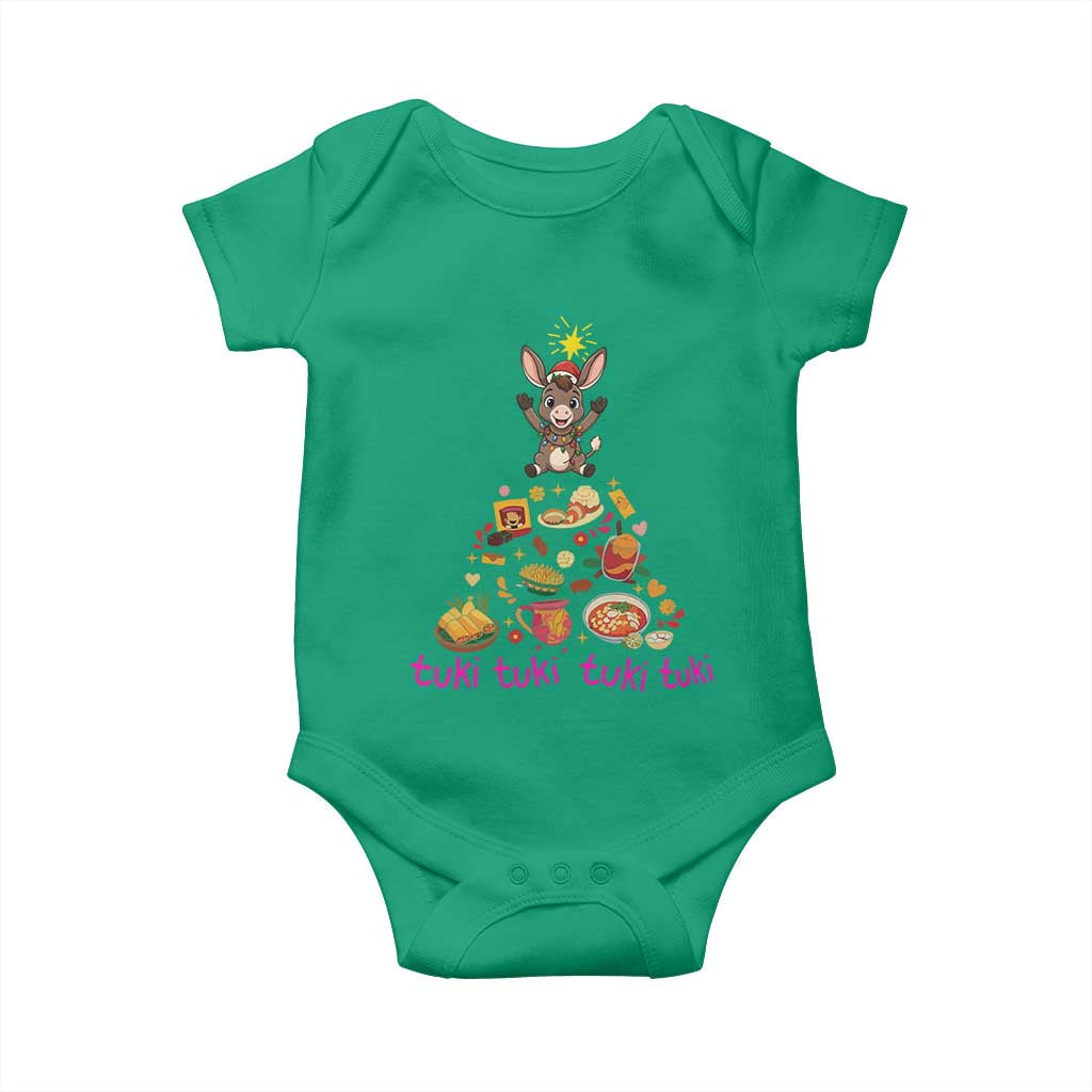 Mi Burrito Sabanero Baby Onesie Donkey Mexican Christmas - Wonder Print Shop