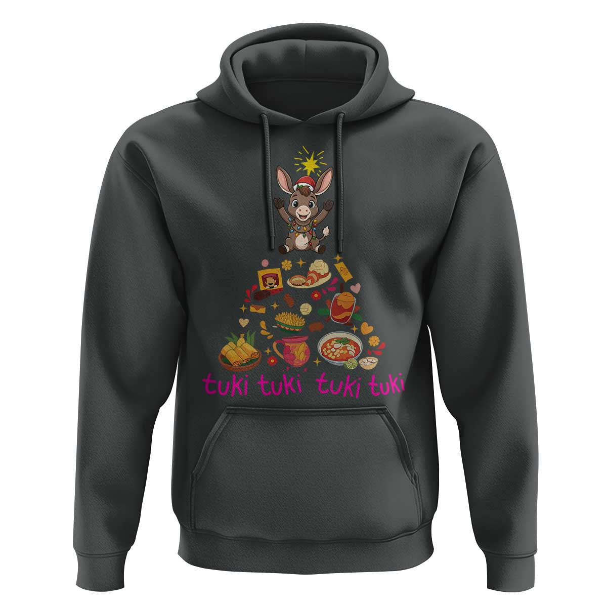 Mi Burrito Sabanero Hoodie Donkey Mexican Christmas - Wonder Print Shop
