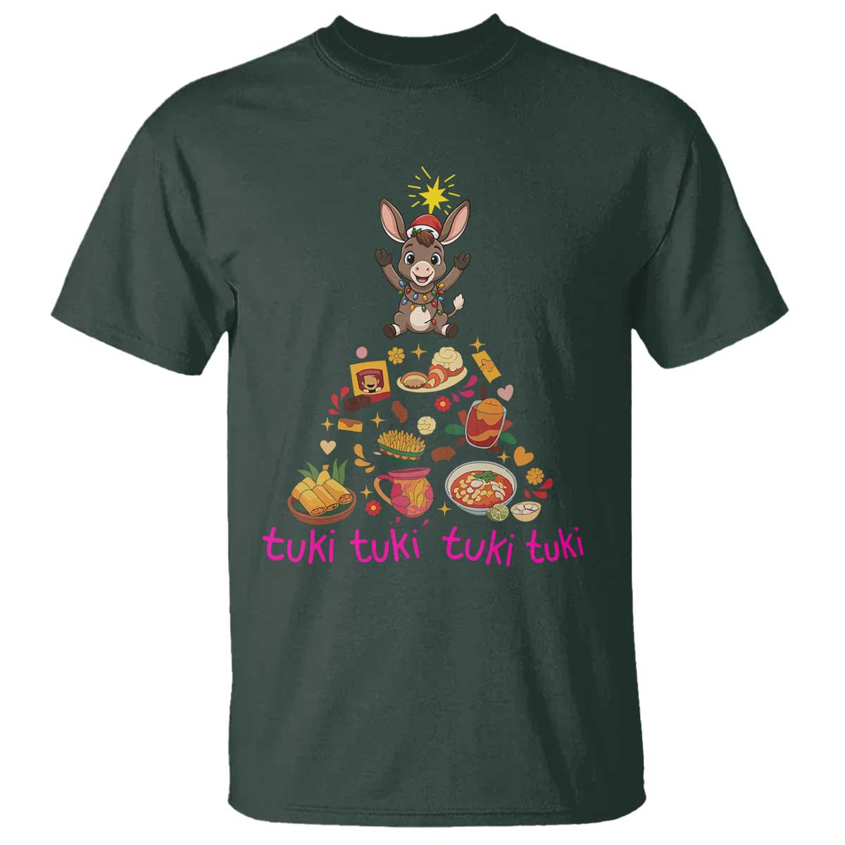 Mi Burrito Sabanero T Shirt Donkey Mexican Christmas - Wonder Print Shop