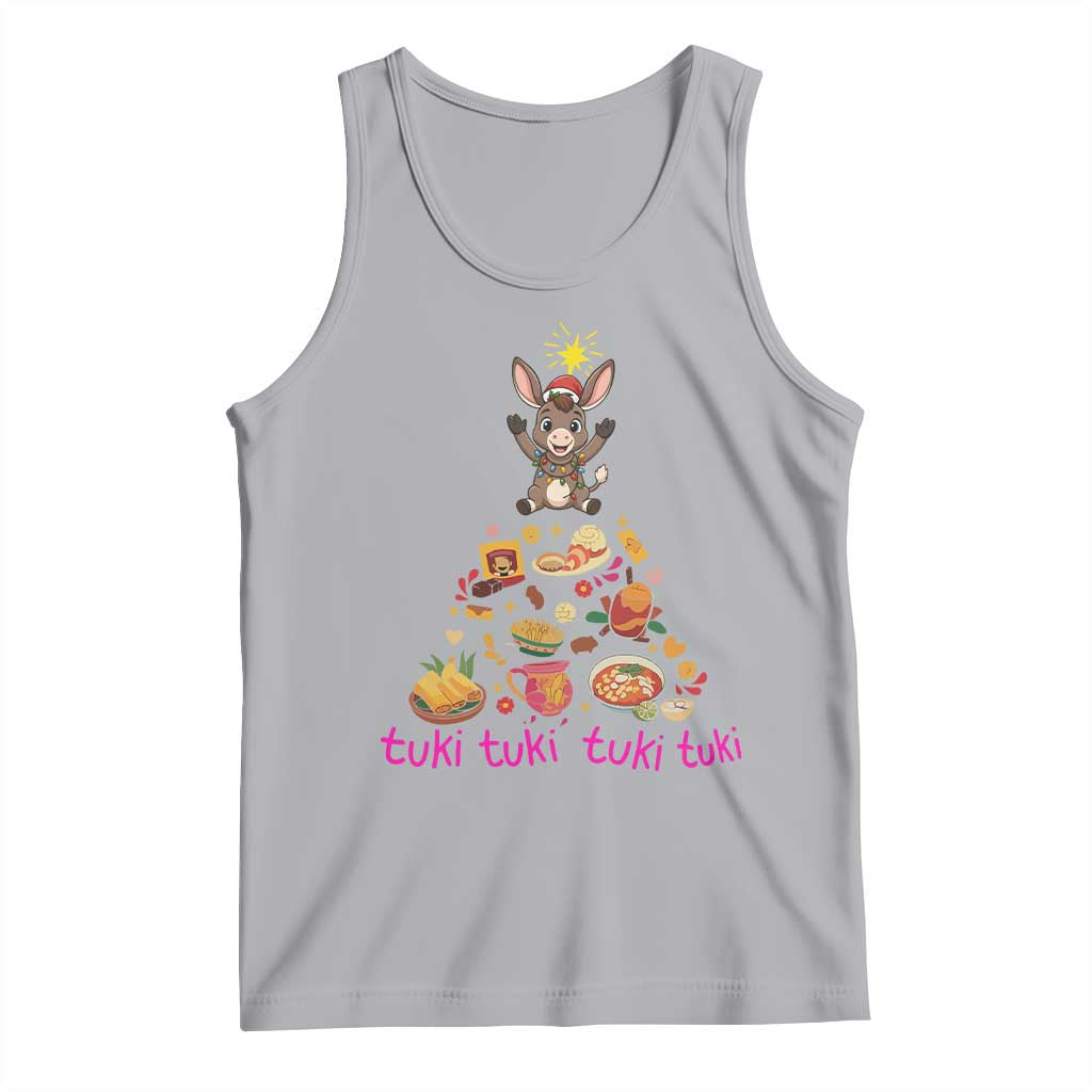 Mi Burrito Sabanero Tank Top Donkey Mexican Christmas - Wonder Print Shop