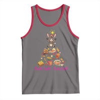 Mi Burrito Sabanero Tank Top Donkey Mexican Christmas - Wonder Print Shop