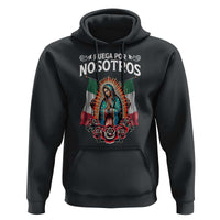 Our Lady of Guadalupe Hoodie Virgin Mary Mexican Flag - Wonder Print Shop
