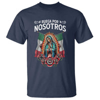 Our Lady of Guadalupe T Shirt Virgin Mary Mexican Flag - Wonder Print Shop