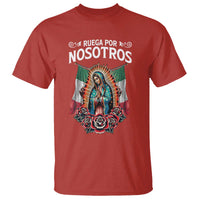 Our Lady of Guadalupe T Shirt Virgin Mary Mexican Flag - Wonder Print Shop